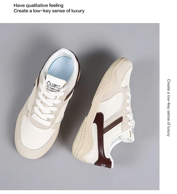 2025 Korean Style Women's Casual Training Shoes White Blue Red — feature 22