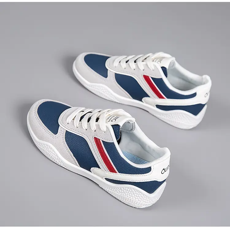 2025 Korean Style Women's Casual Training Shoes White Blue Red — feature 24
