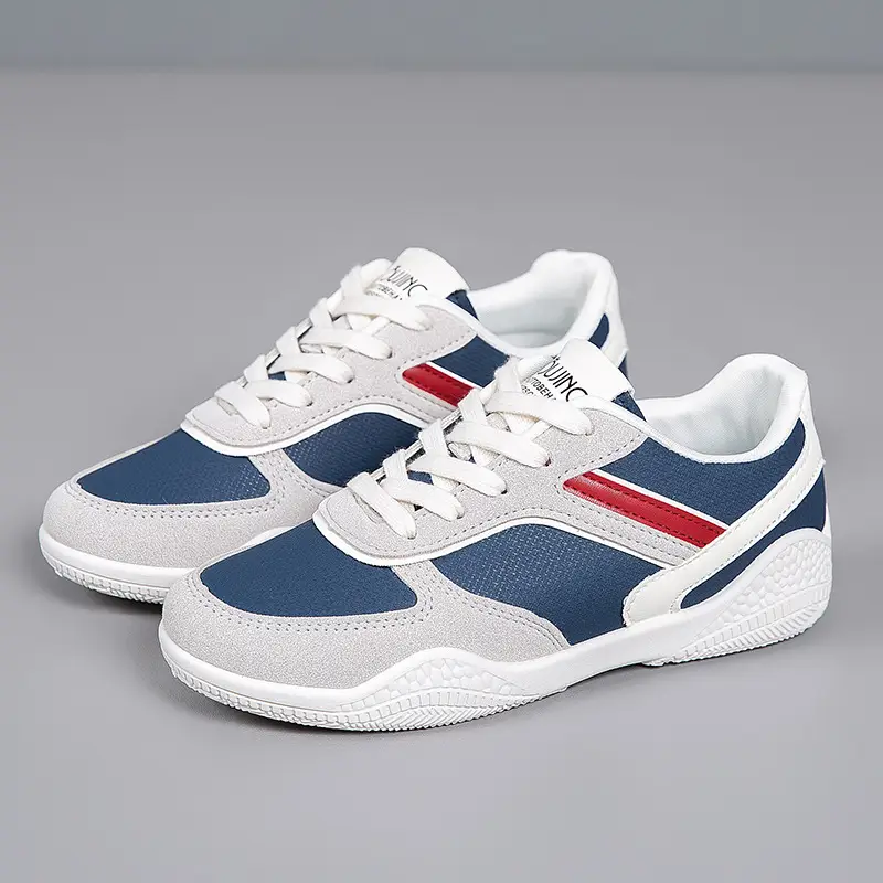 2025 Korean Style Women's Casual Training Shoes White Blue Red - Image 2