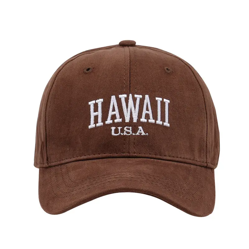 American Casual Navy Baseball Cap with "Hawaii U.S.A." Embroidery - Image 12