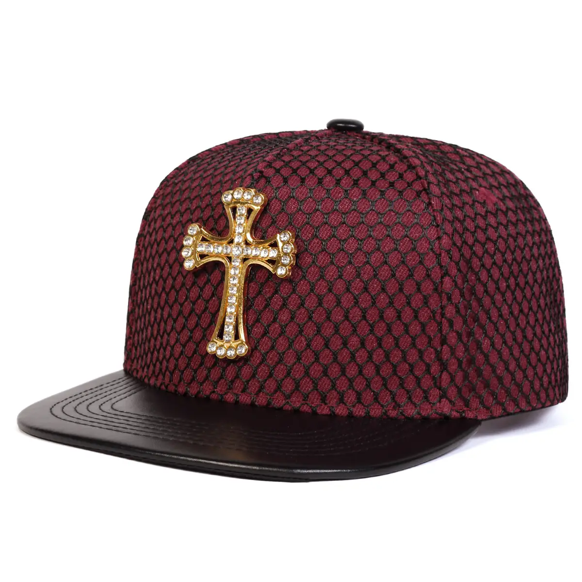 Explosive Cross Metal Cap Men Women Outdoor Sunscreen - Image 4