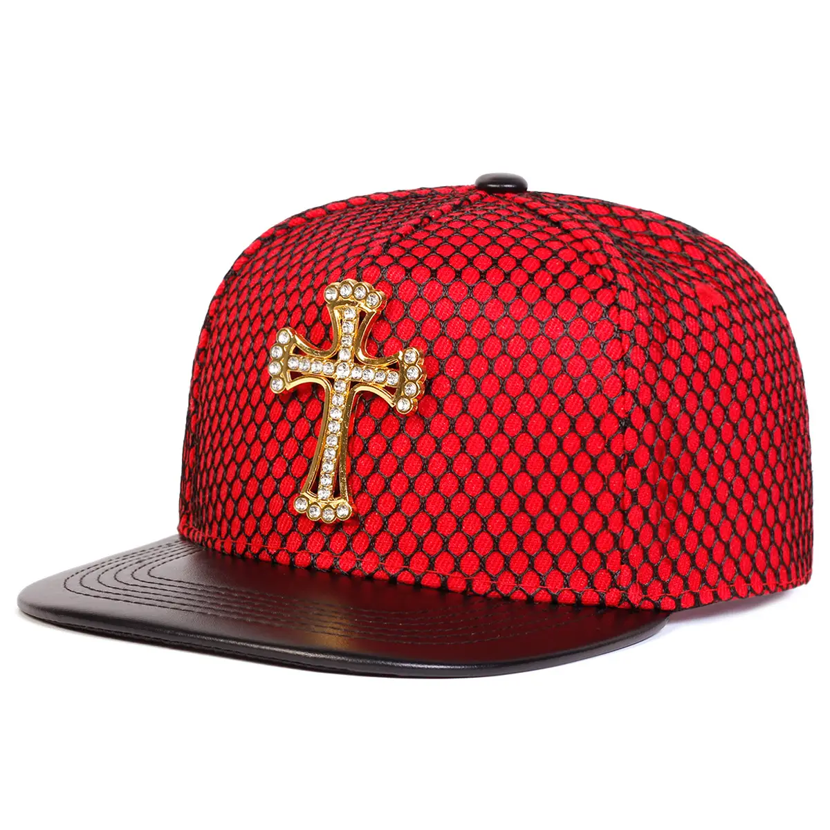 Explosive Cross Metal Cap Men Women Outdoor Sunscreen - Image 5
