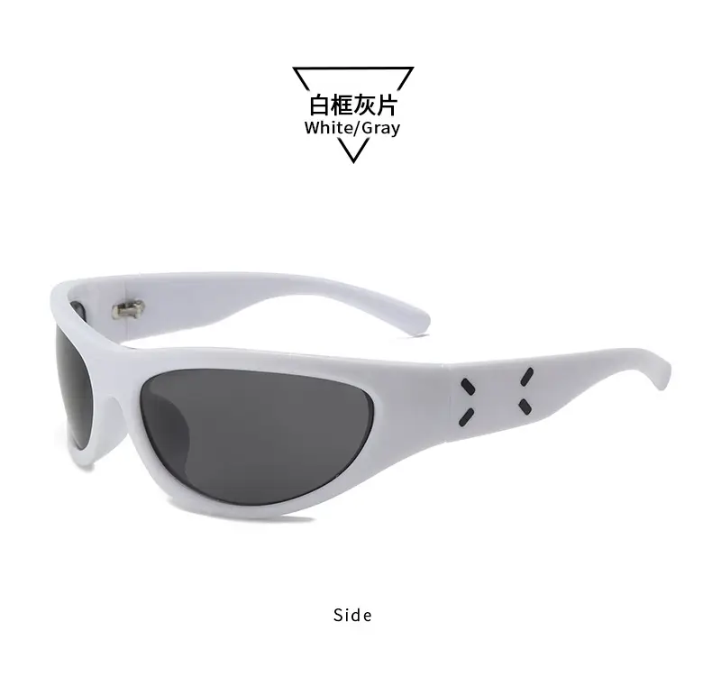 Orange Narrow Frame Cycling Sunglasses for Women — feature 14