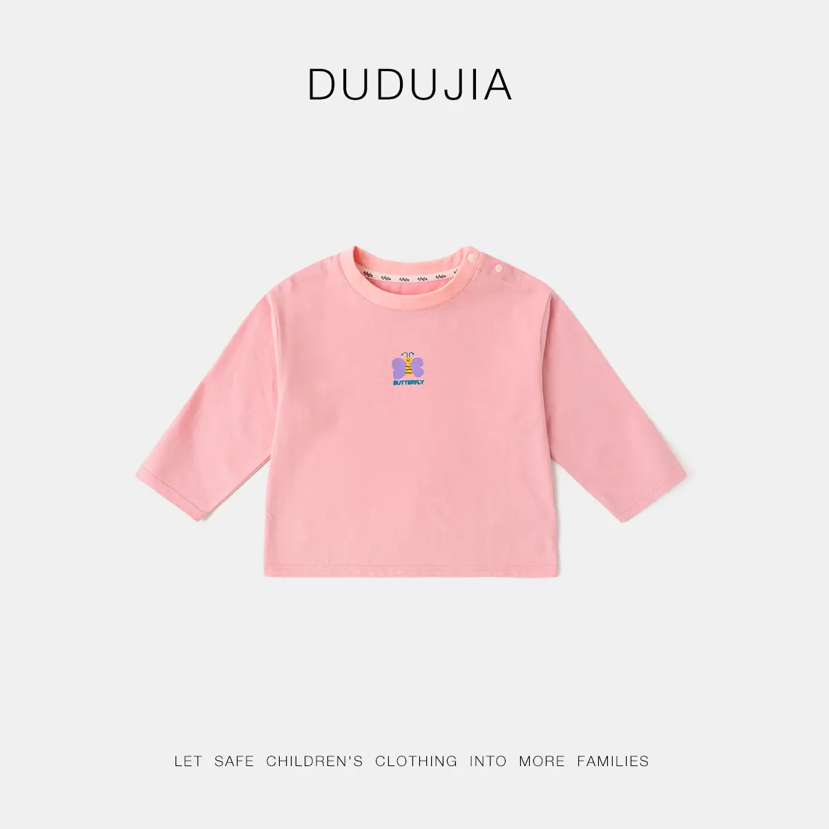 Dudu Home Long Sleeve T-Shirt for Boys Girls Spring Base Layer - Image 13