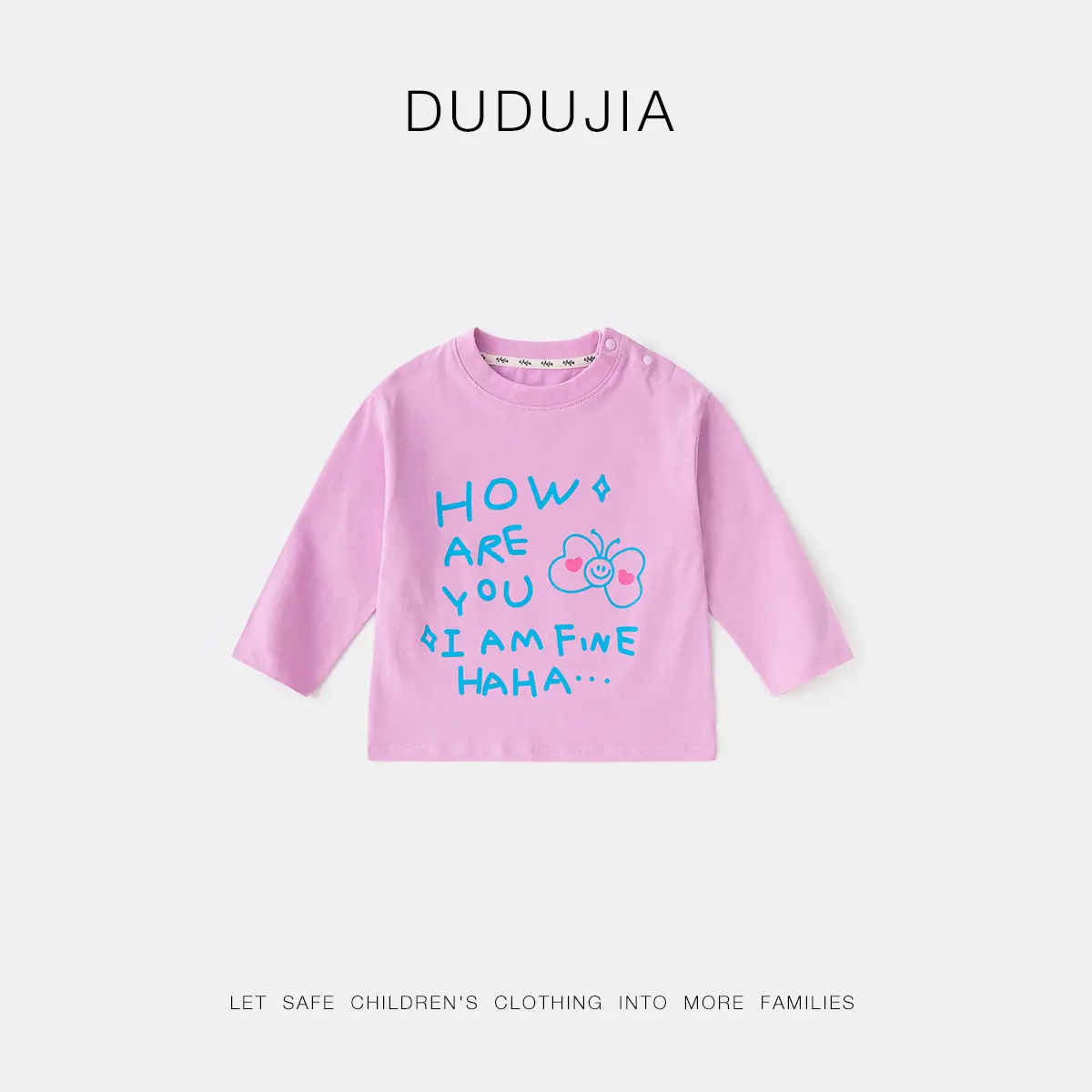 White Long Sleeve T-Shirt for Boys Girls Spring Base Layer - Image 15