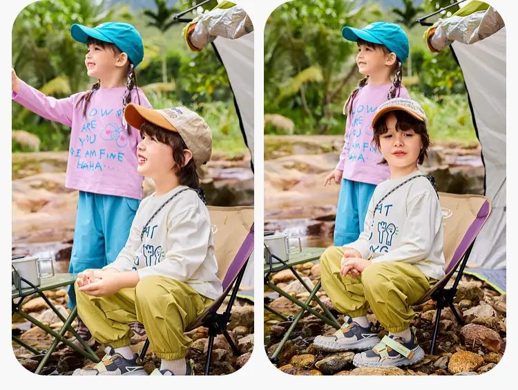 White Long Sleeve T-Shirt for Boys Girls Spring Base Layer — feature 13