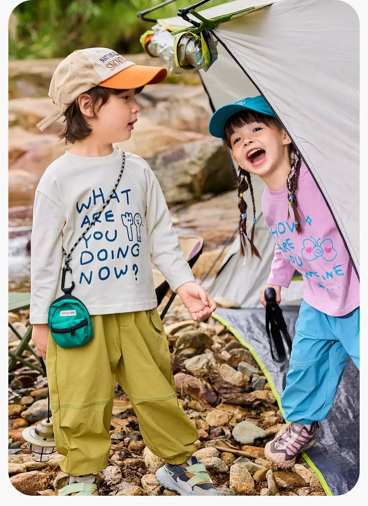 White Long Sleeve T-Shirt for Boys Girls Spring Base Layer — feature 16