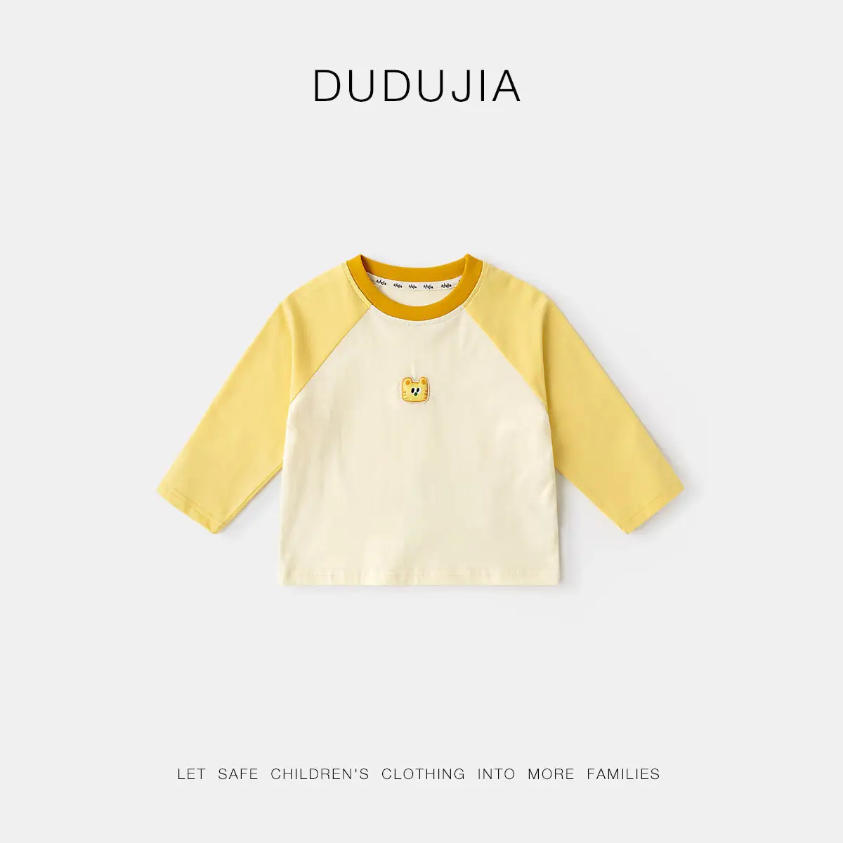 White Long Sleeve T-Shirt for Boys Girls Spring Base Layer - Image 4