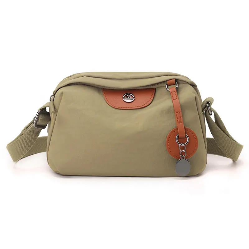 Light Pink Korean Style Women's Crossbody Bag - Image 5