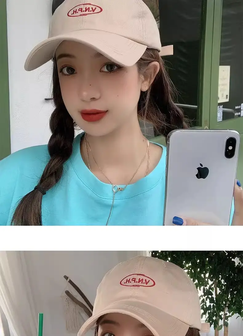 Yellow Korean Style Brand Letter Cap for Men Women — feature 6