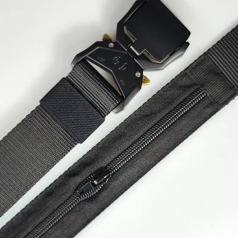 Men's Tactical Hidden Money Belt with Aluminum Buckle - Image 10
