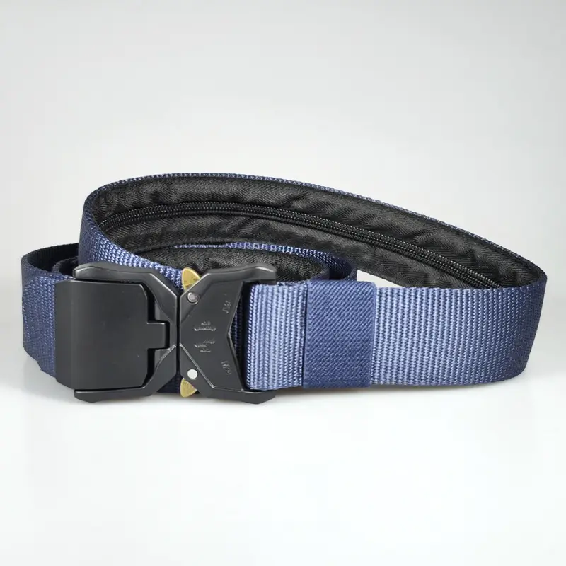 Men's Tactical Hidden Money Belt with Aluminum Buckle - Image 4