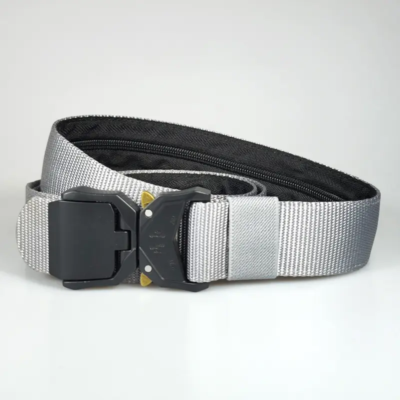 Men's Tactical Hidden Money Belt with Aluminum Buckle - Image 5