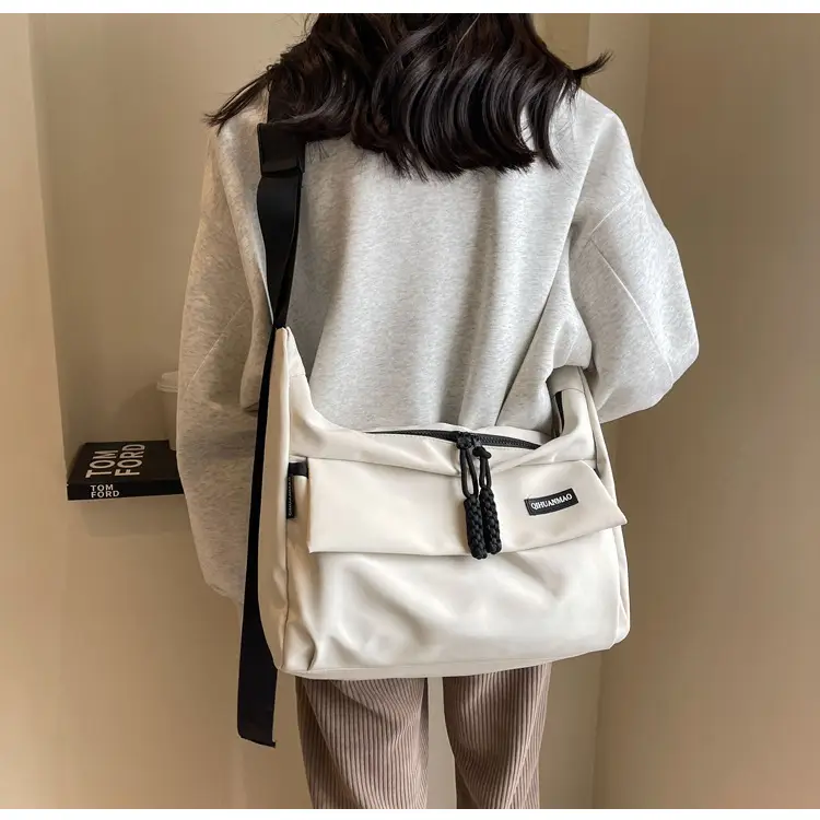 Red Crossbody Bag for Girls Student Large Capacity — feature 30