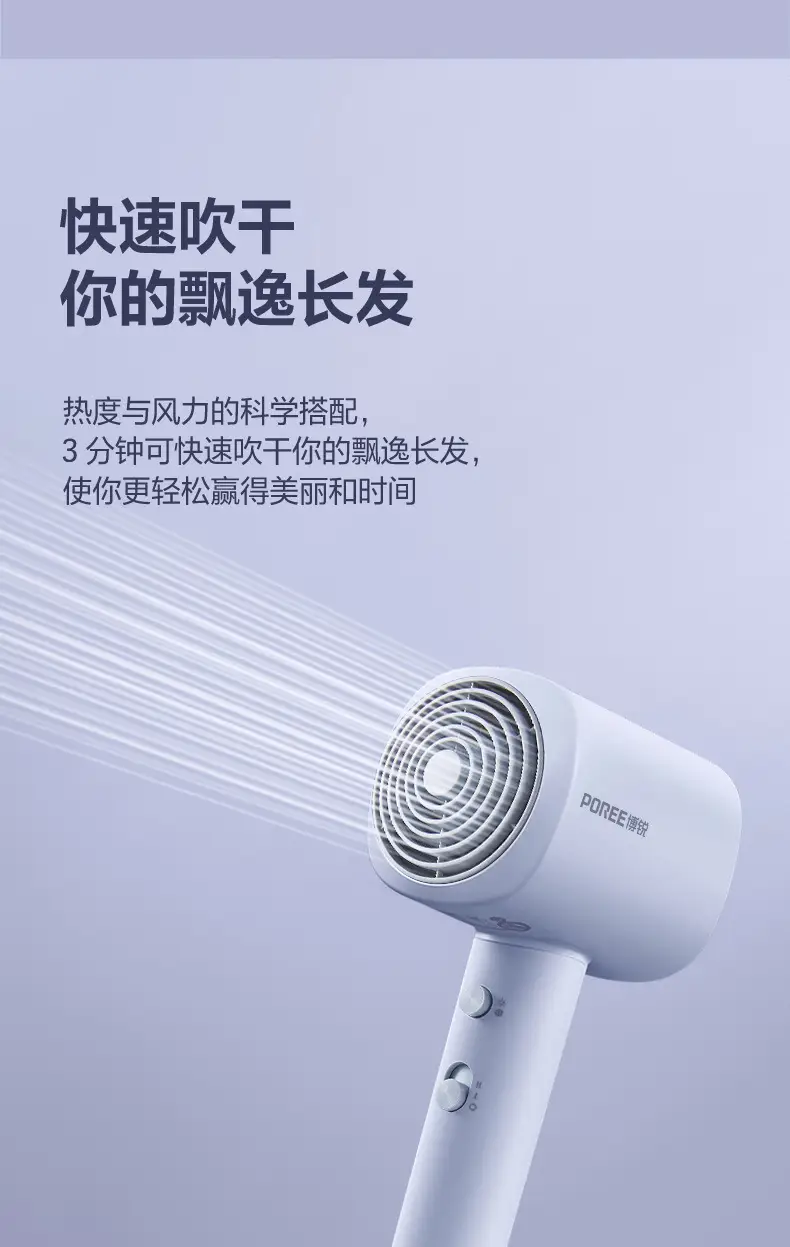 Borui Hair Dryer 1800W Free Shipping — feature 2