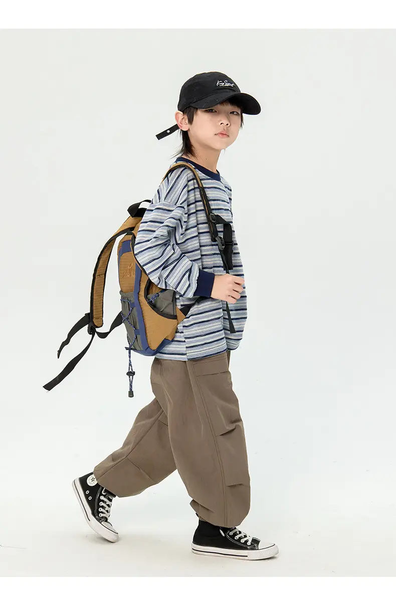 Japanese Boys Striped Long Sleeve T-Shirt 2025 — feature 14