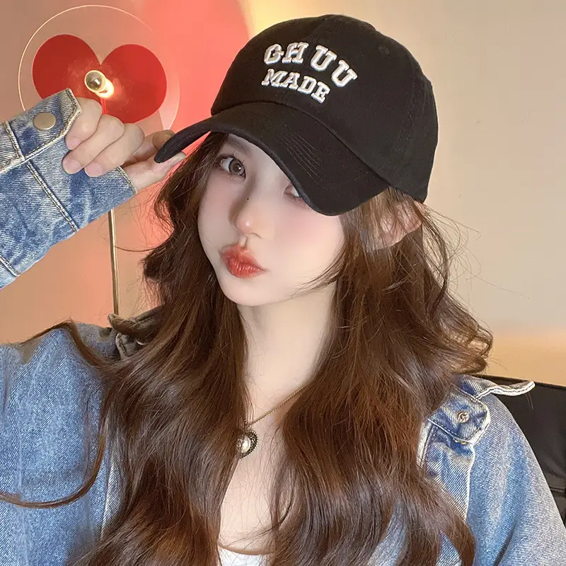 Women Purple "GHUU MADE" Baseball Cap 17cm