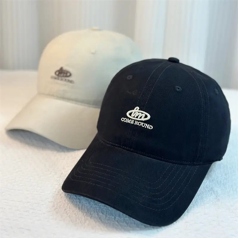 Men Brown Cotton Baseball Cap with Logo - Image 11