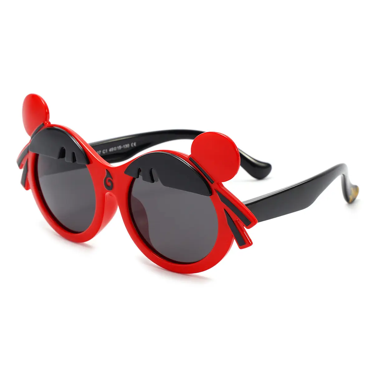 New Style Boys' Cartoon Sunglasses Red Polarized - Image 7