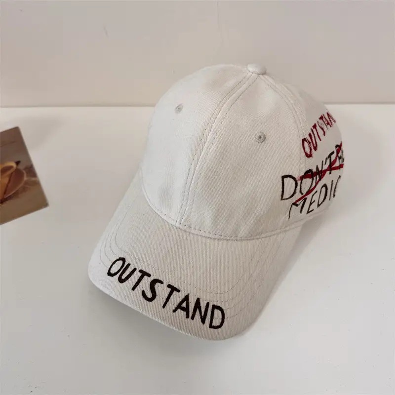 Vintage White Outstand Cap for Women 2025 - Image 5