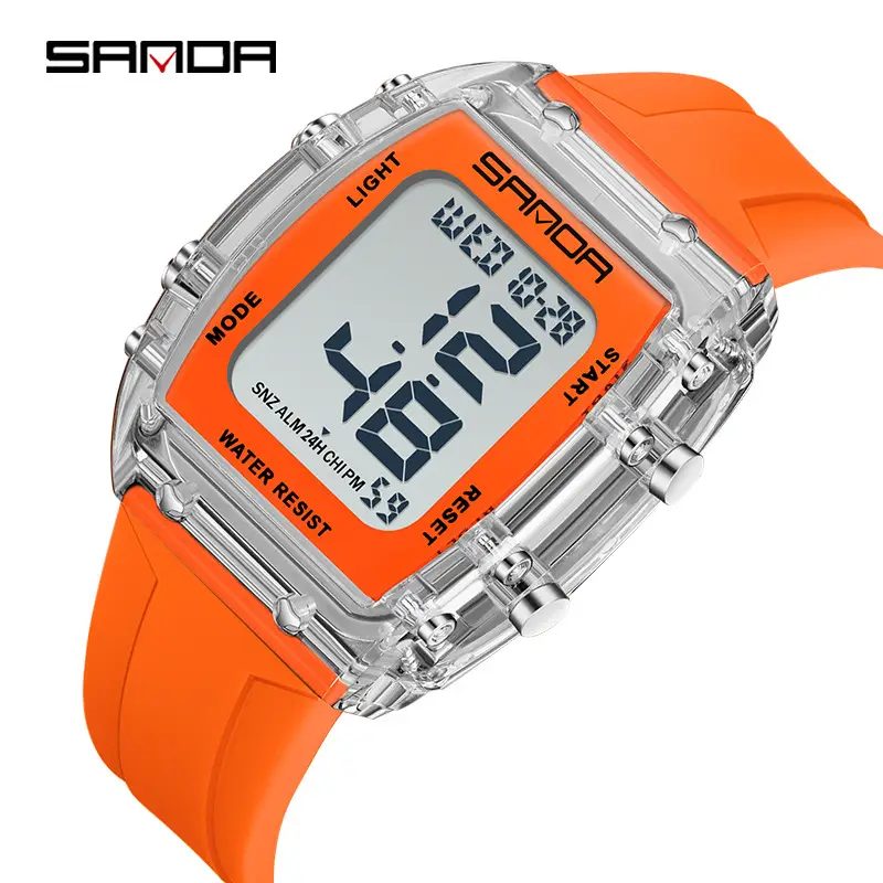 Sanda Waterproof 10.5" Digital Analog Watch - Image 32