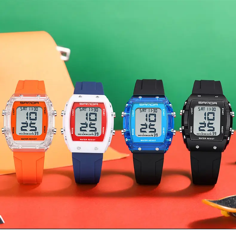 Sanda Waterproof 10.5" Digital Analog Watch — feature 17