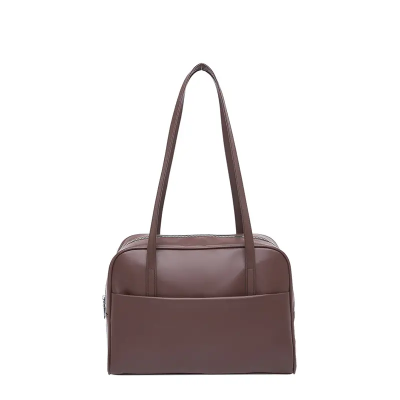 Korean Style Large Capacity Shoulder Bag Women's 2025 Spring New Retro Underarm Bag Stylist Extras Tote Bag