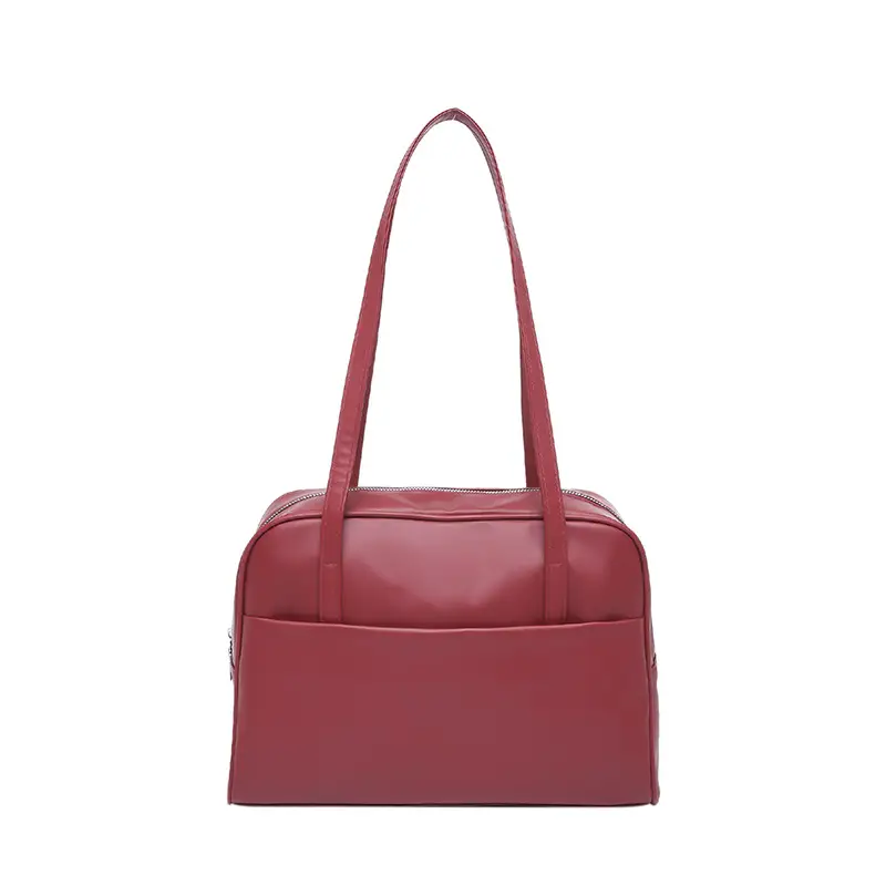 Korean Style Large Capacity Shoulder Bag Women's 2025 Spring New Retro Underarm Bag Stylist Extras Tote Bag