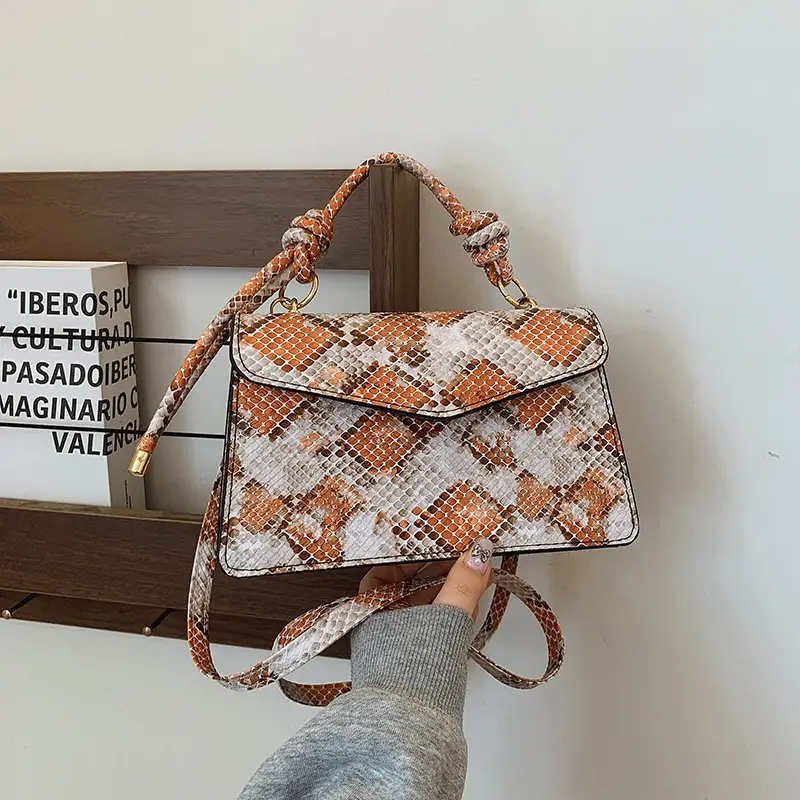 2025 Spring Snake Print Shoulder Bag Women - Image 8