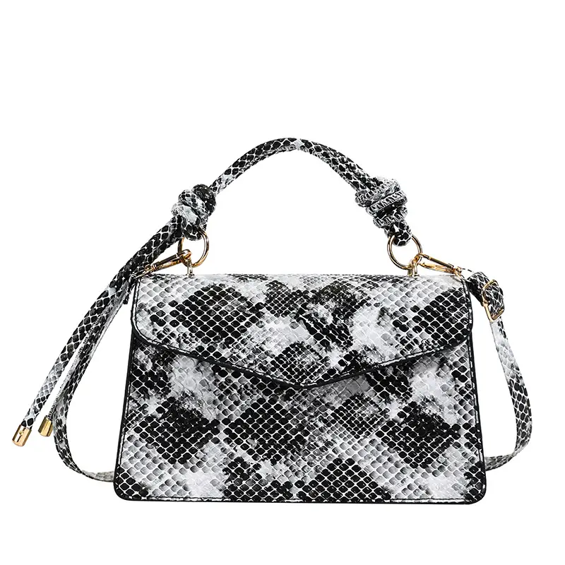2025 Spring Snake Print Shoulder Bag Women - Image 9