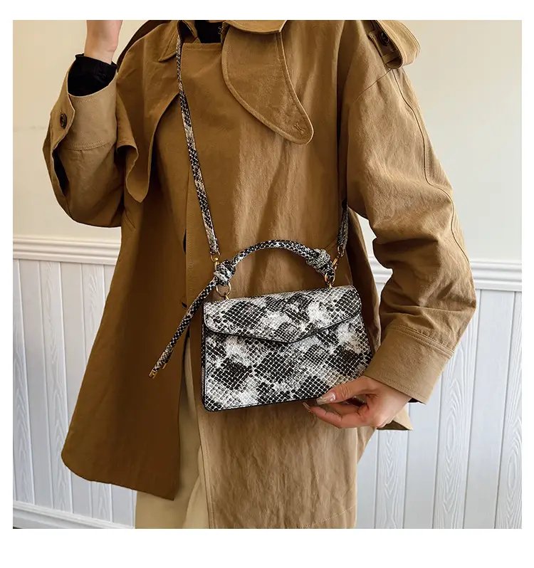 2025 Spring Snake Print Shoulder Bag Women — feature 19