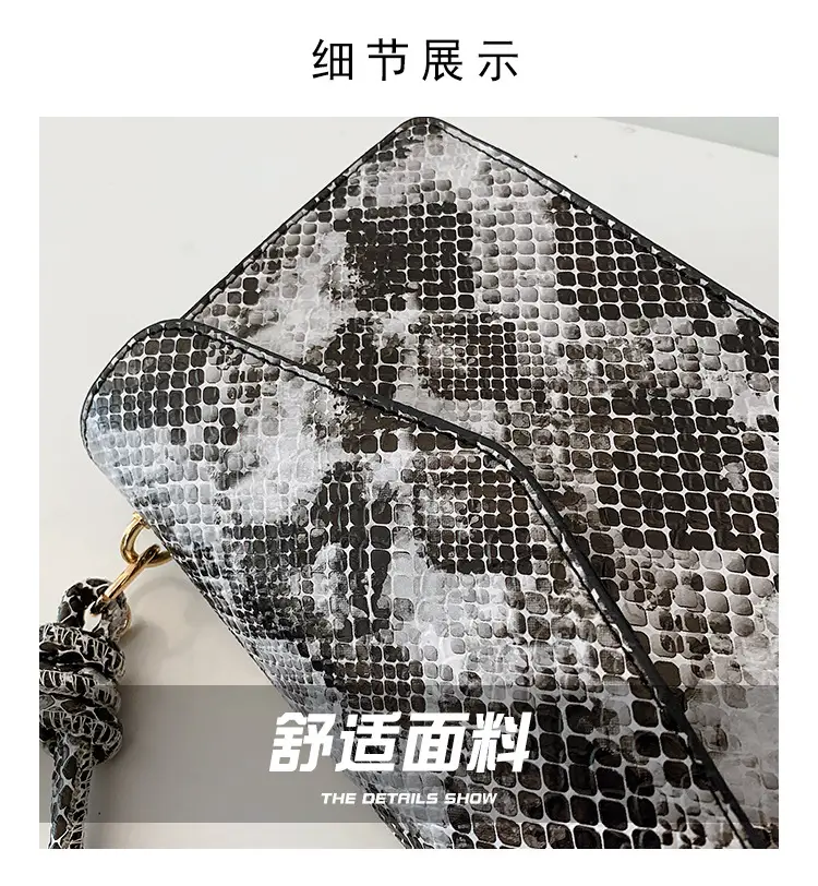 2025 Spring Snake Print Shoulder Bag Women — feature 2