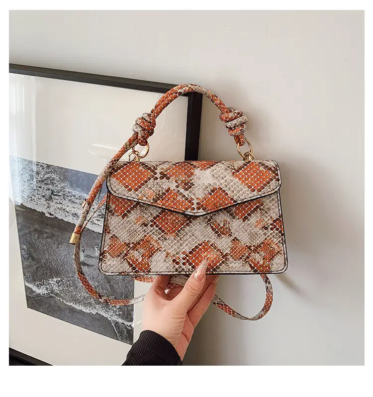 2025 Spring Snake Print Shoulder Bag Women — feature 20