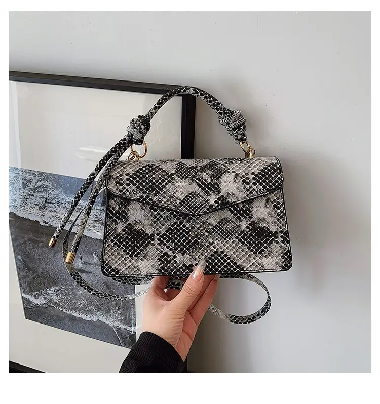 2025 Spring Snake Print Shoulder Bag Women — feature 22