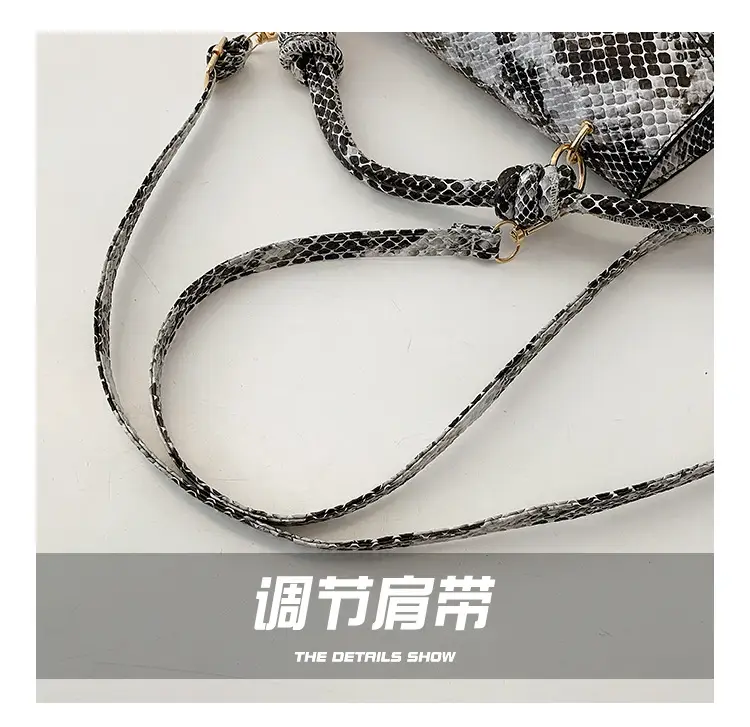 2025 Spring Snake Print Shoulder Bag Women — feature 5