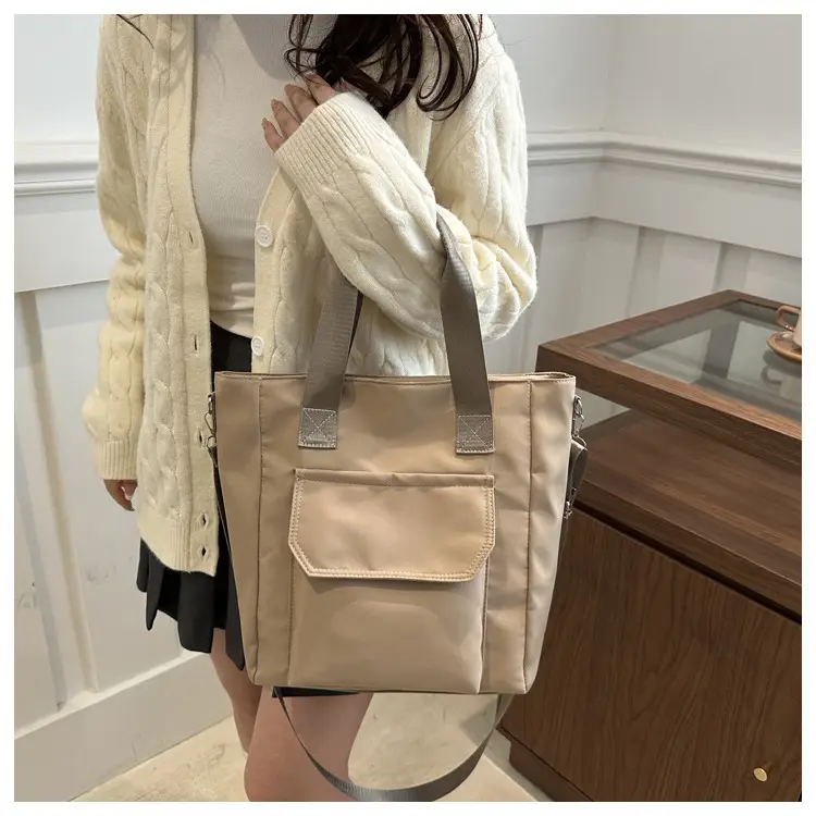 Orange Lightweight Commuter Shoulder Bag for Women — feature 24