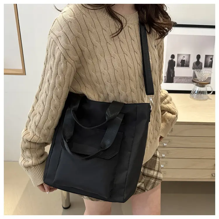 Orange Lightweight Commuter Shoulder Bag for Women — feature 35