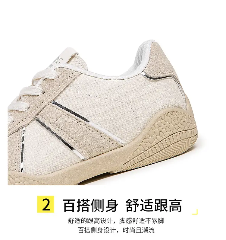 2026 New Spring Versatile Casual Women's Shoes with Soft Soles That Are Comfortable for Students, Lightweight Flat White Sneakers — feature 11