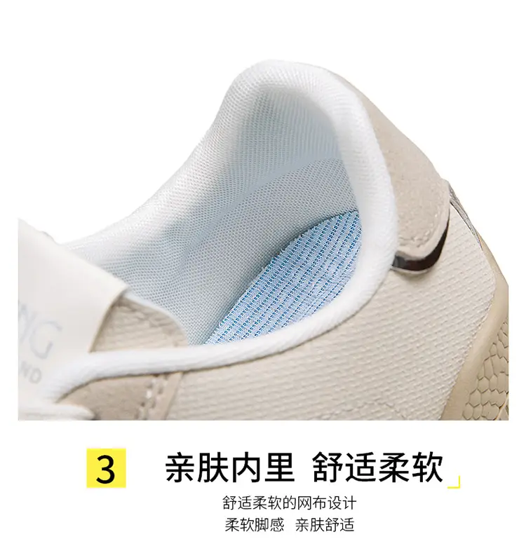 2026 New Spring Versatile Casual Women's Shoes with Soft Soles That Are Comfortable for Students, Lightweight Flat White Sneakers — feature 12