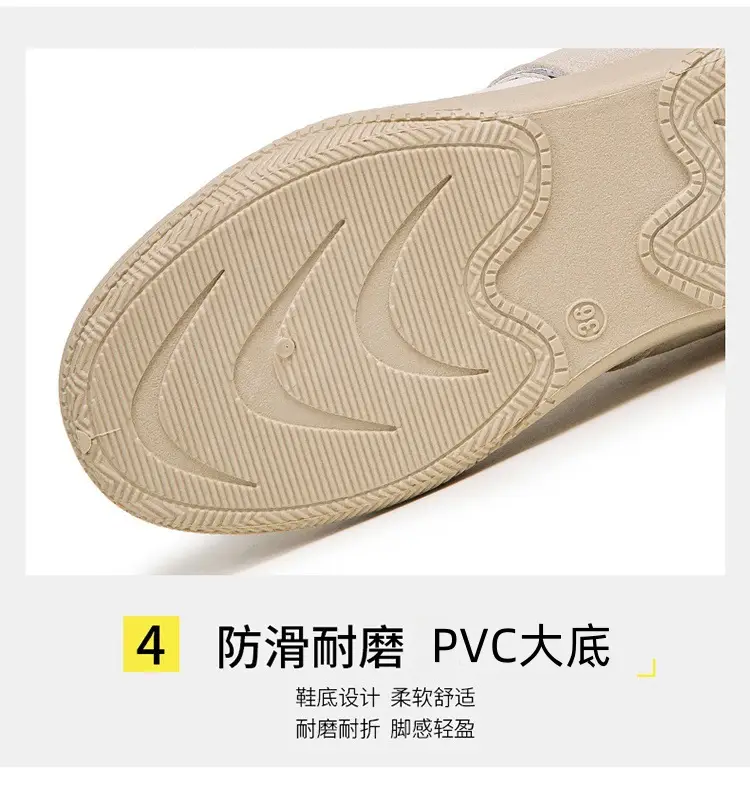 2026 New Spring Versatile Casual Women's Shoes with Soft Soles That Are Comfortable for Students, Lightweight Flat White Sneakers — feature 13