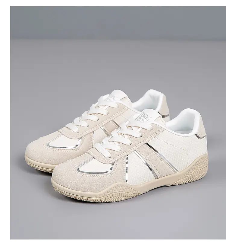 2026 New Spring Versatile Casual Women's Shoes with Soft Soles That Are Comfortable for Students, Lightweight Flat White Sneakers — feature 20