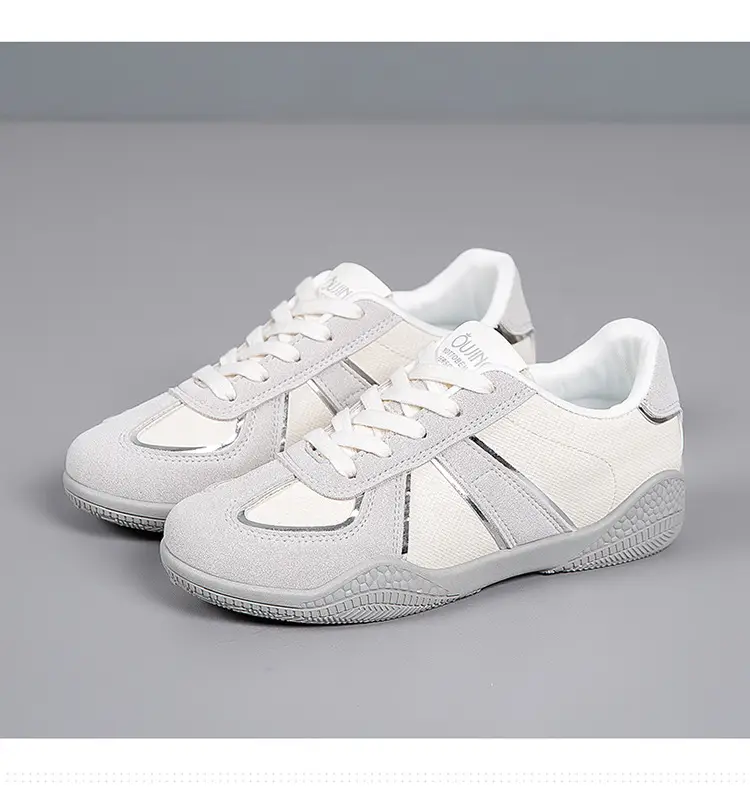 2026 New Spring Versatile Casual Women's Shoes with Soft Soles That Are Comfortable for Students, Lightweight Flat White Sneakers — feature 6