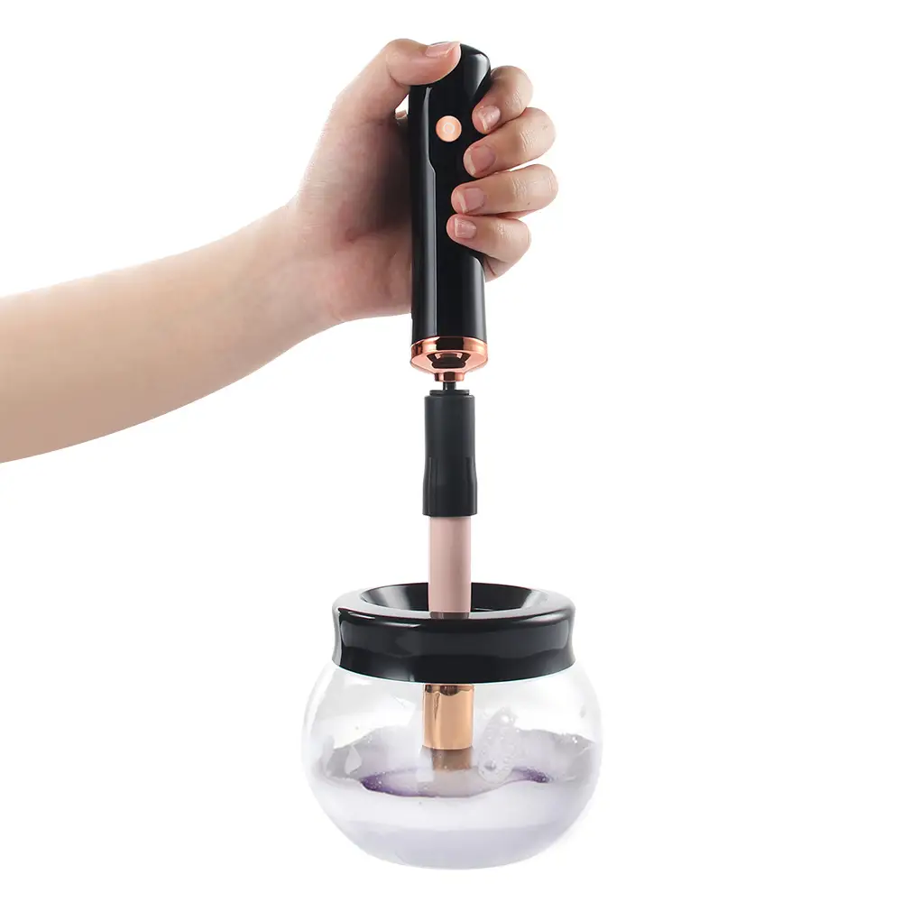 USB Rechargeable Makeup Scrubber Brush Cleaner Three-Speed — feature 8