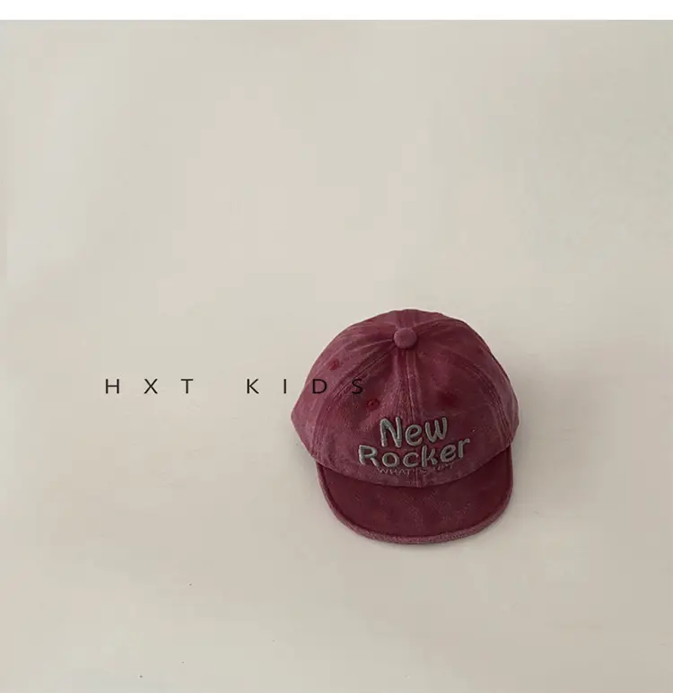 Baby New Letter Cap Spring Autumn Foreign Style — feature 10