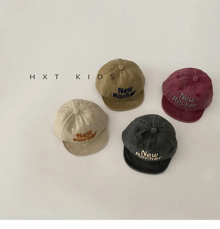 Baby New Letter Cap Spring Autumn Foreign Style — feature 3