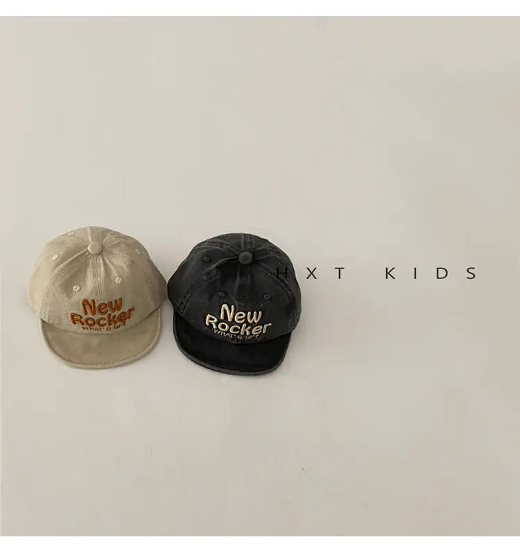 Baby New Letter Cap Spring Autumn Foreign Style — feature 4