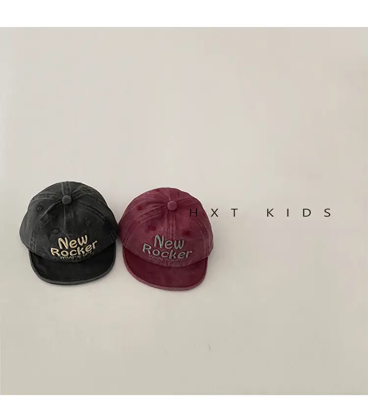Baby New Letter Cap Spring Autumn Foreign Style — feature 6