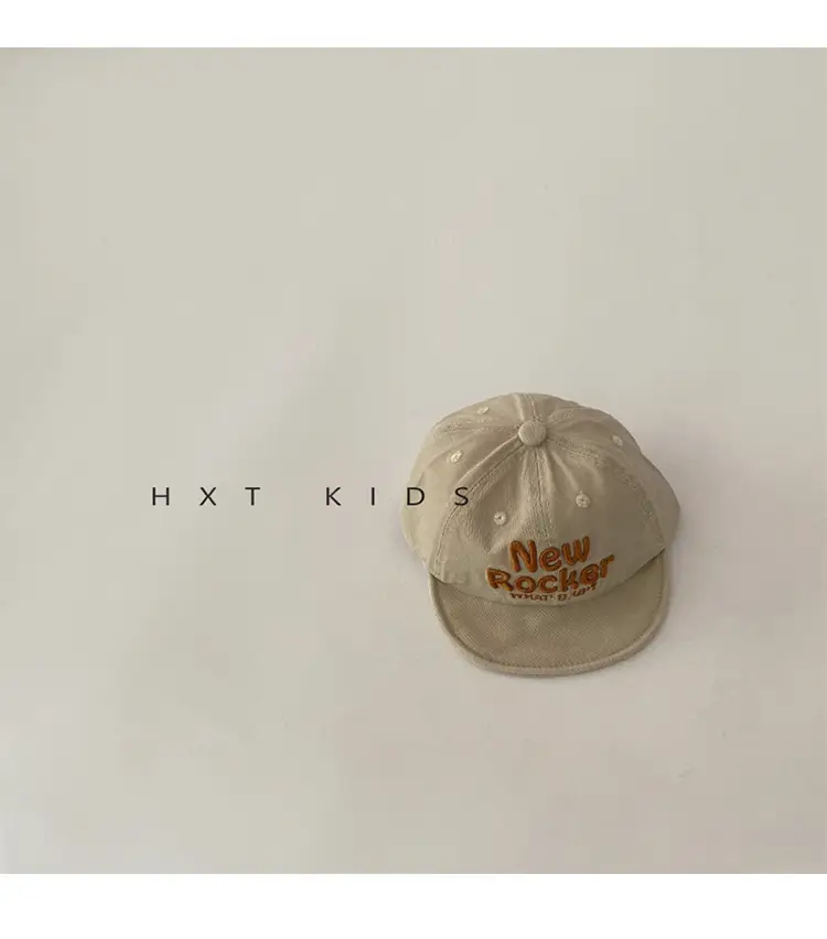 Baby New Letter Cap Spring Autumn Foreign Style — feature 7