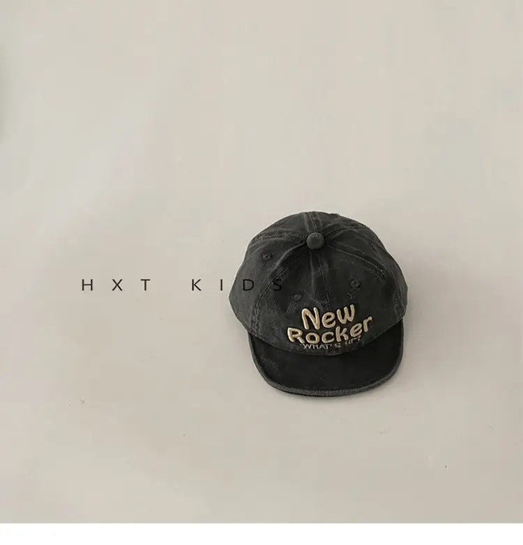 Baby New Letter Cap Spring Autumn Foreign Style — feature 9