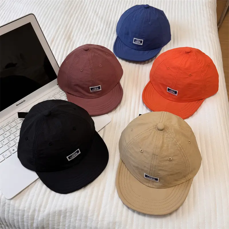 Black Japanese-style Baseball Cap for Men Women - Image 12